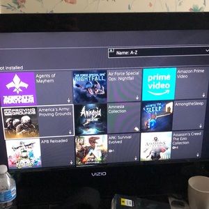 PlayStation account with many games